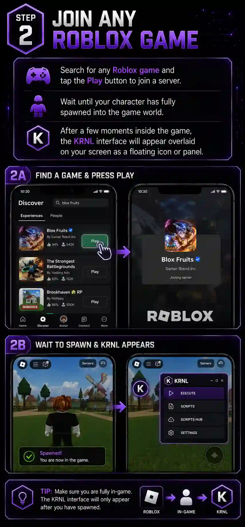 Step 2 – Join Any Roblox Game